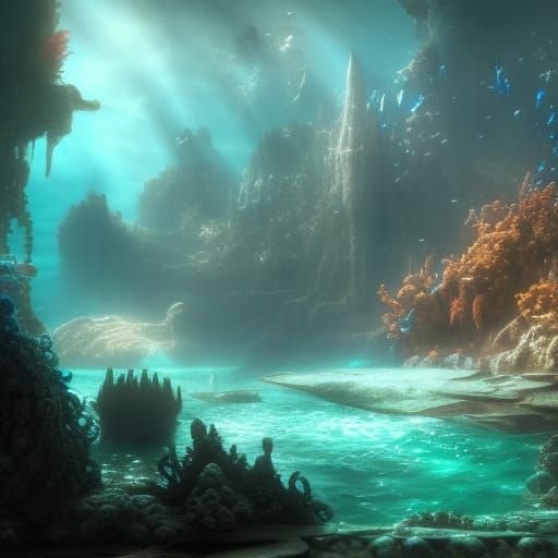 The Magical UnderWorld of the Water  by @undefined