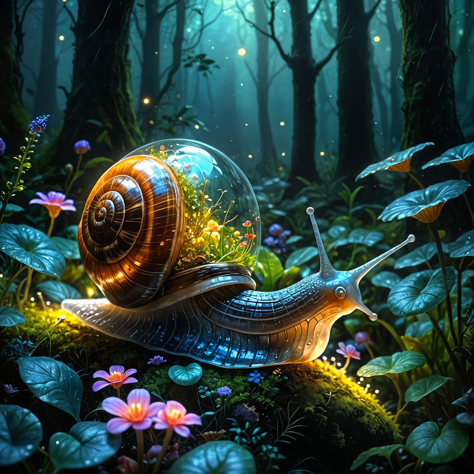 Fragile like glass 🐌   by @APOLLO