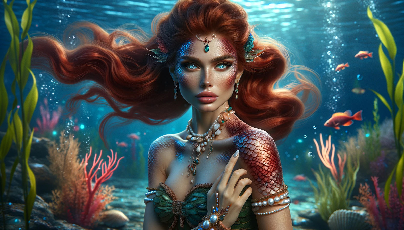 Siren's Elegy: The Aquatic Enchantress
