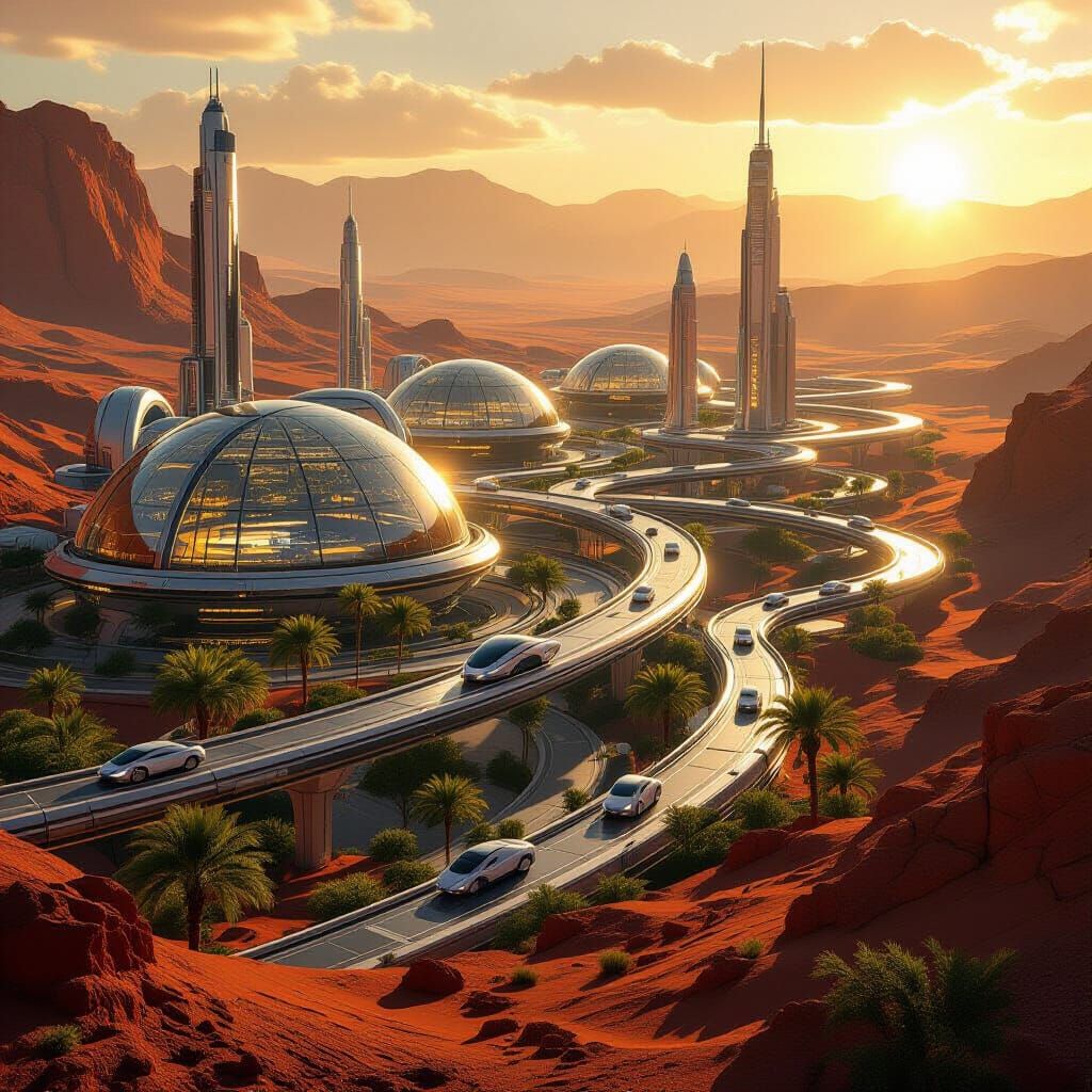 Future Life on Mars  by @fornite fornite