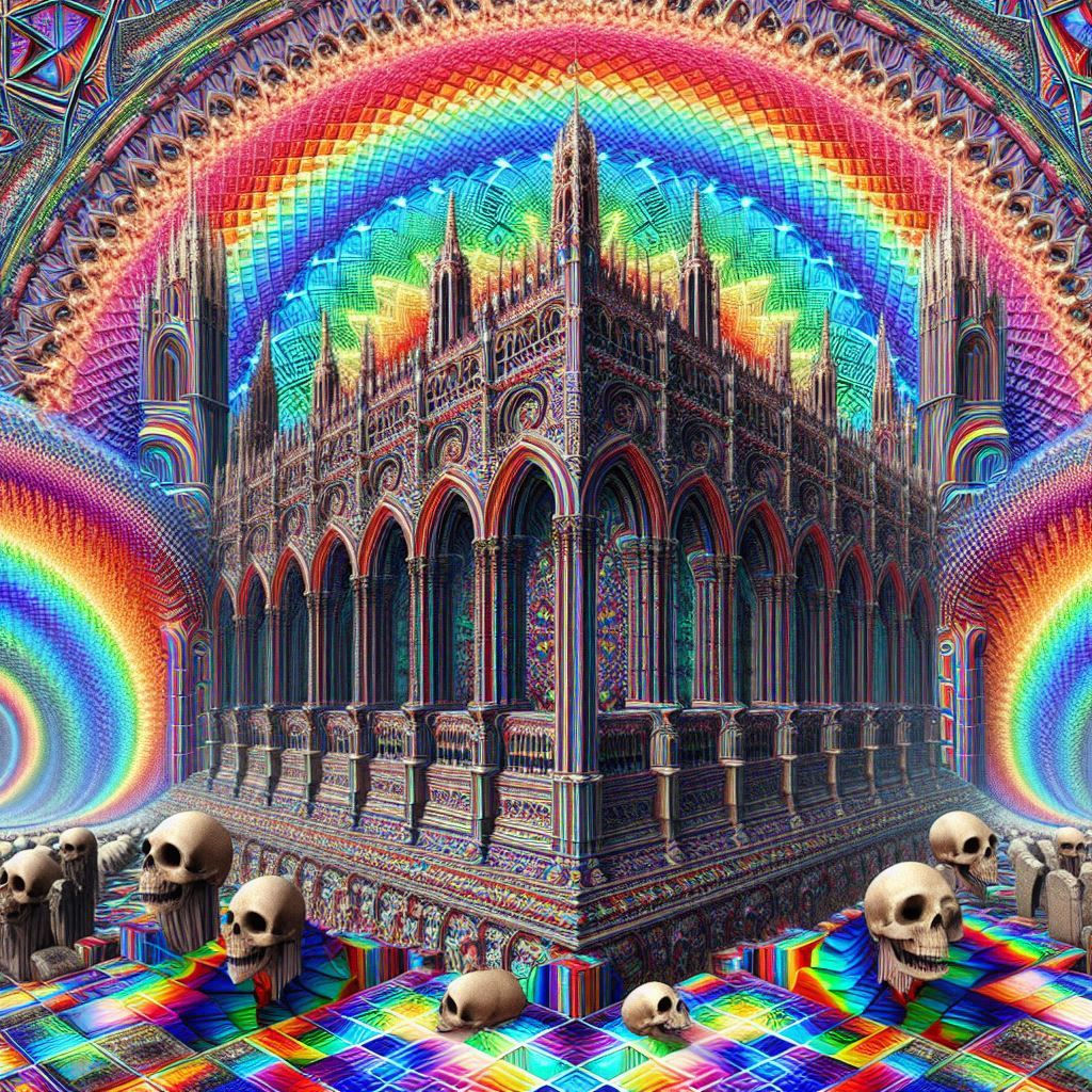 Somewhere inbetwixt the rainbow