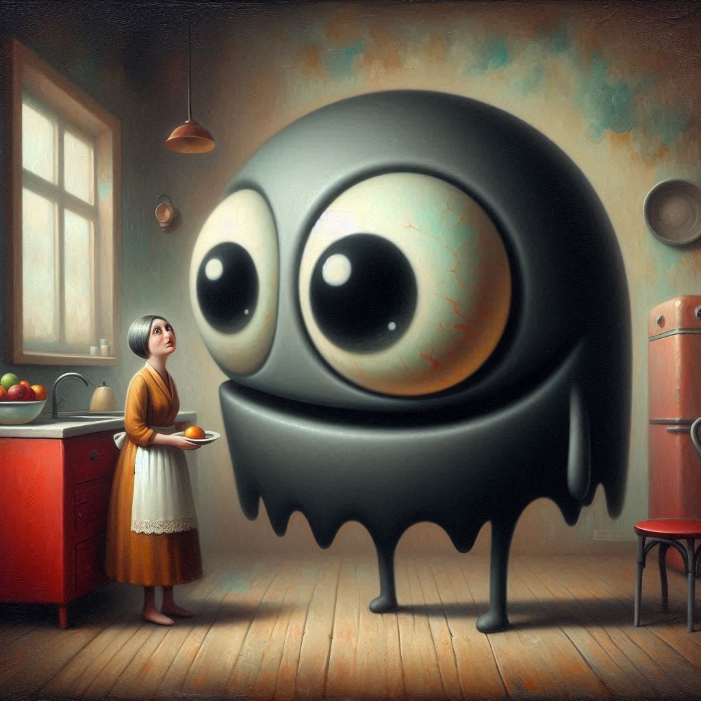 Pacman in the kitchen