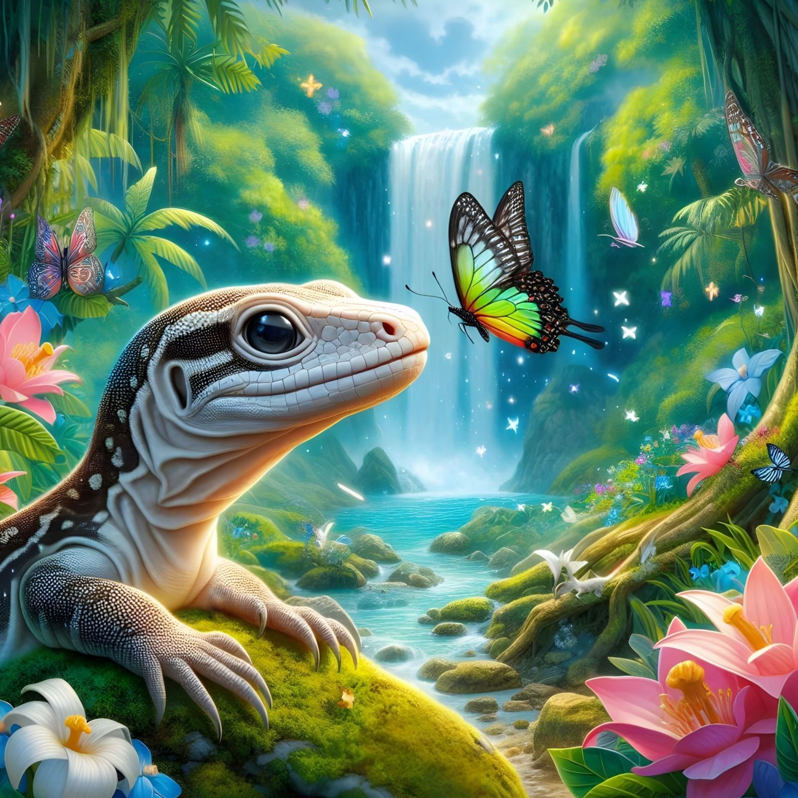 Komodo Dragon’s Rainforest Domain