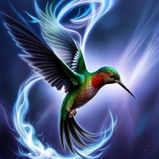 Hummingbird  by @MordecAI