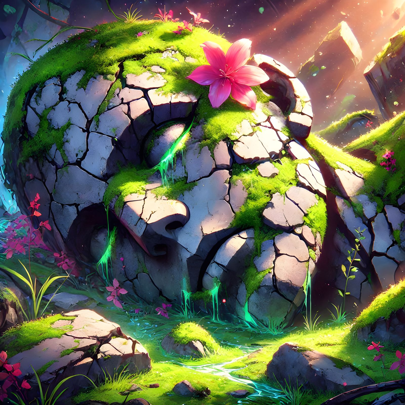 The Dream of the Verdant Colossus 🌸