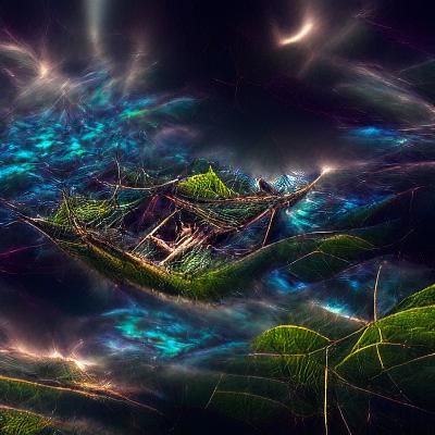 House sinking in the primordial ooze.