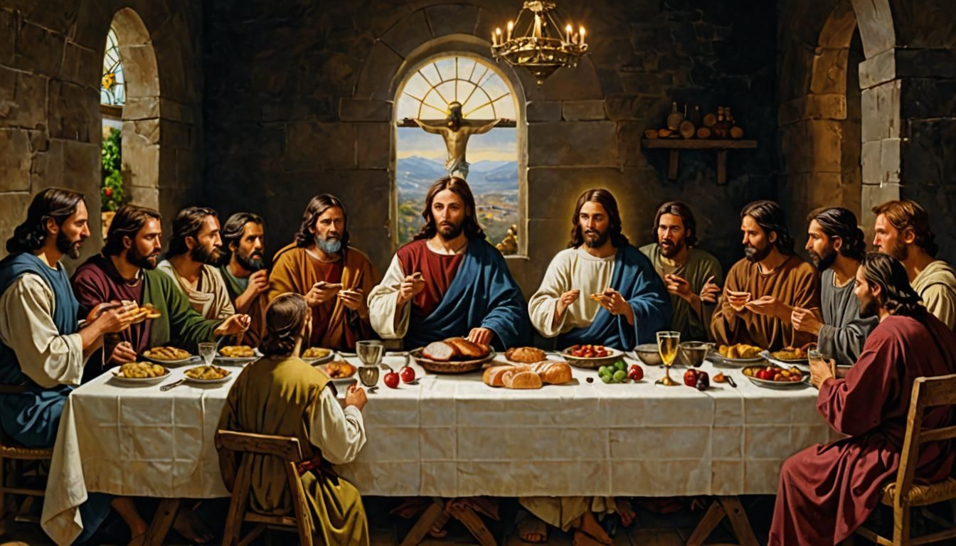 The Last Supper - AI Generated Artwork - NightCafe Creator