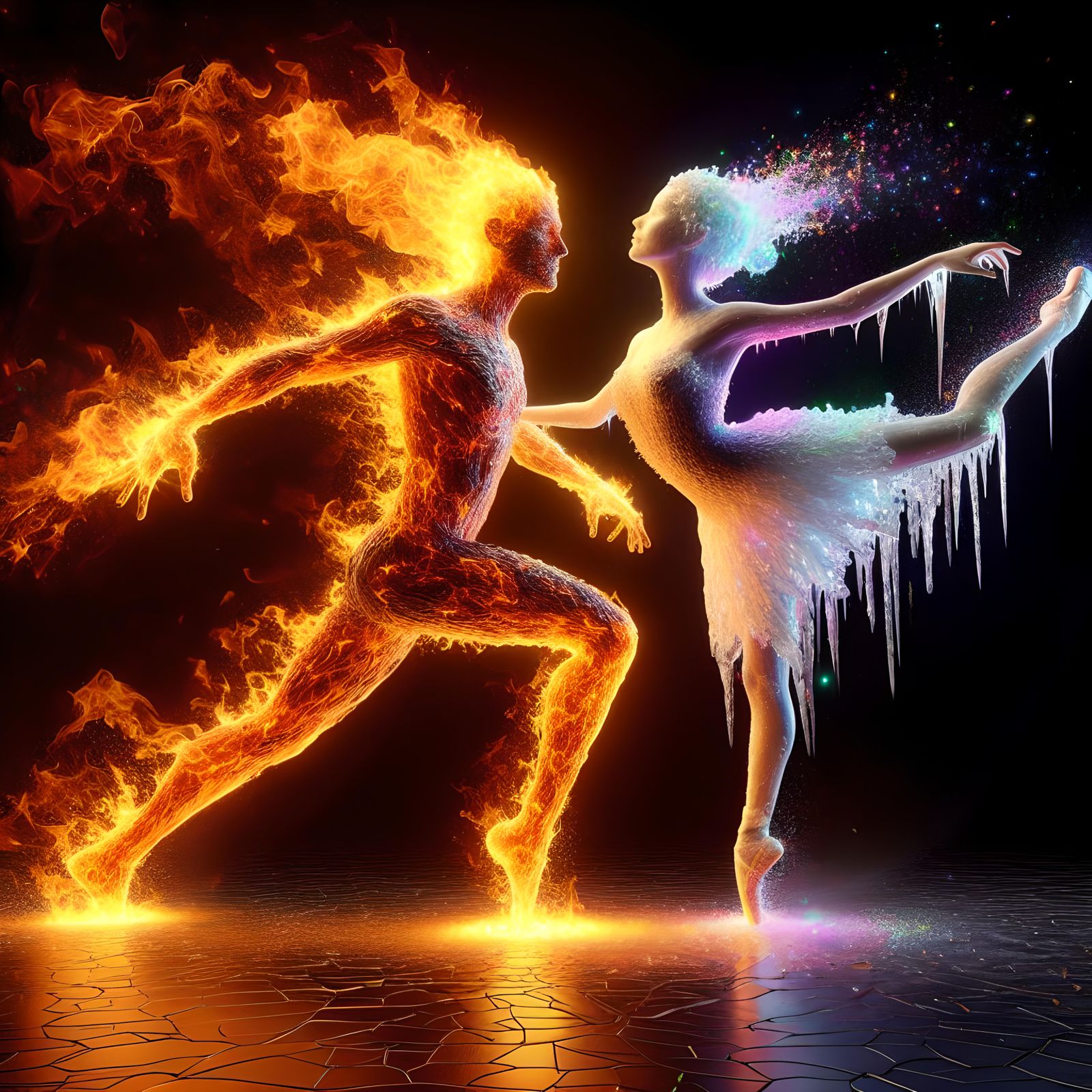 Fire and Ice 🔥❄️ - The Dance