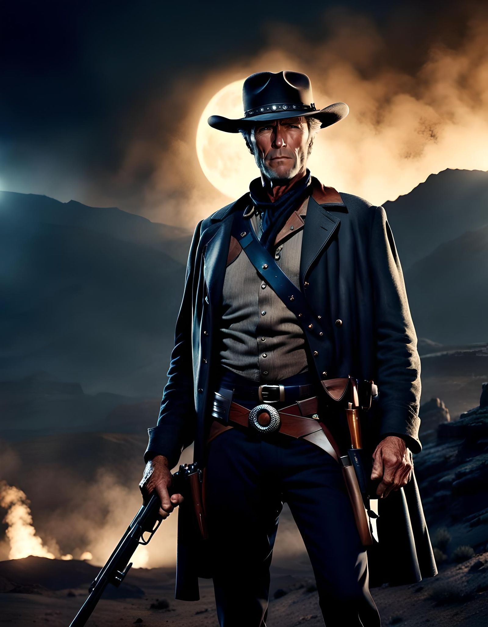 Clint Eastwood   by @Grateful