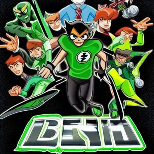 Ben 10 looking thing?