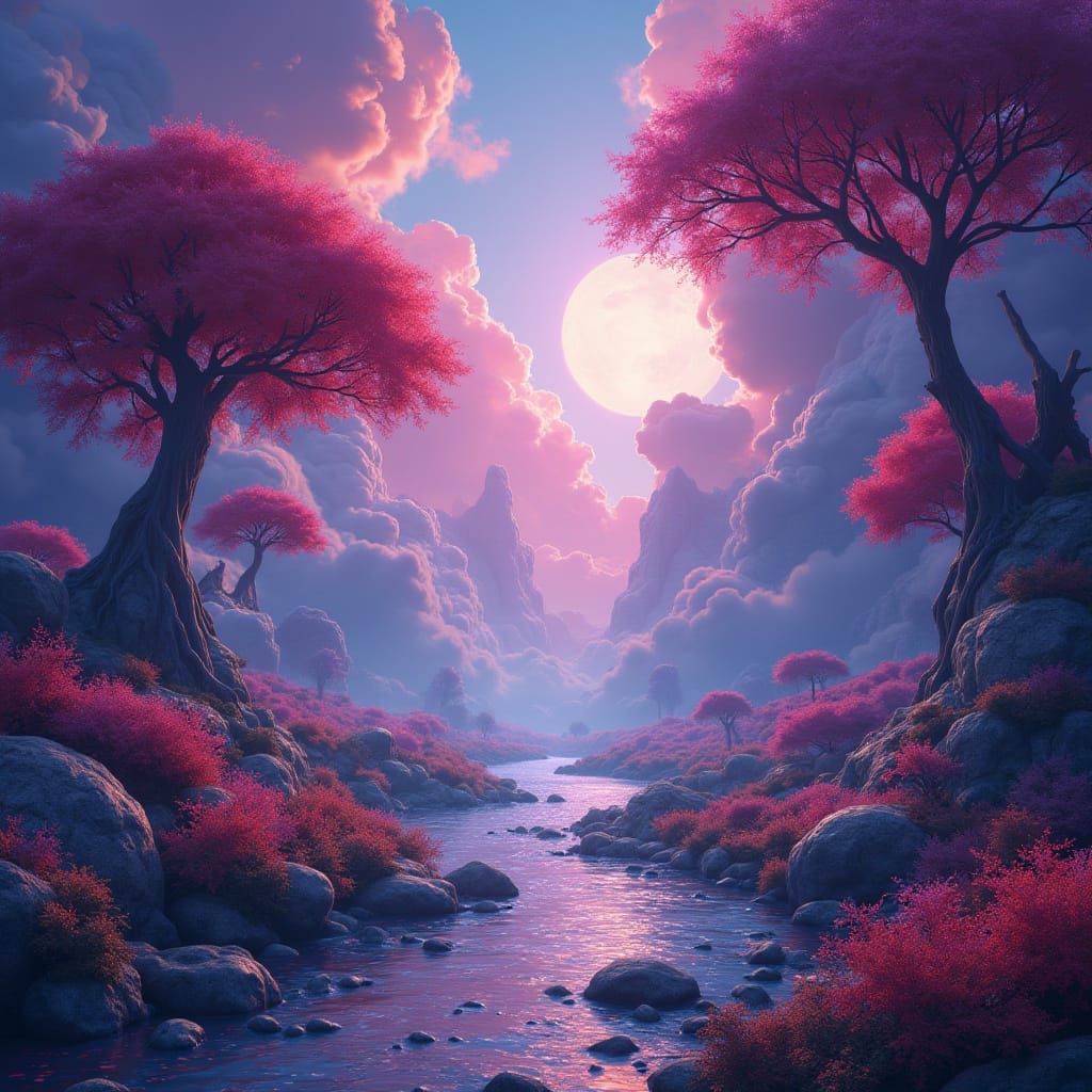 Epic Fantasy Realm in Stunning 8K Detail