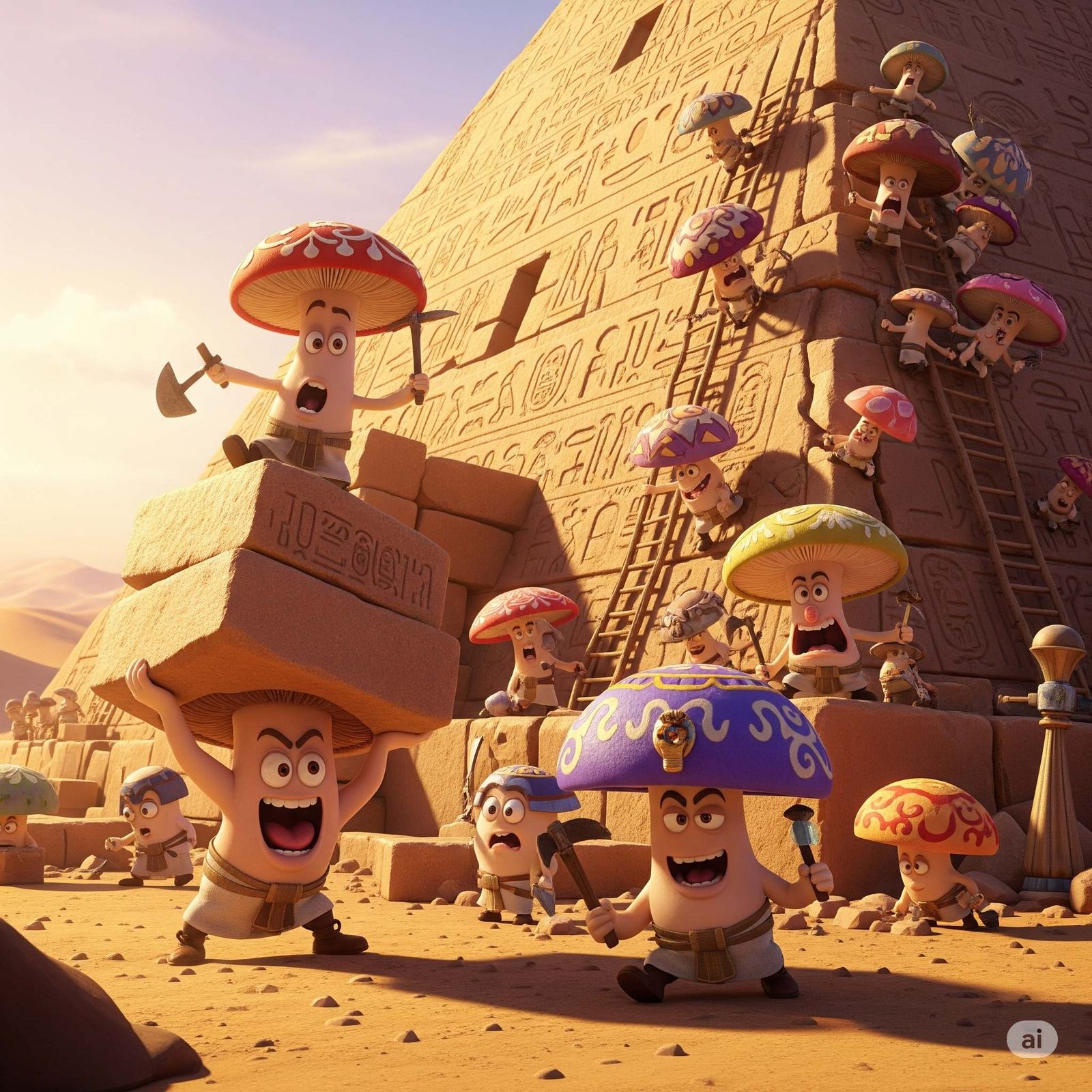 Crazy Mushrooms Egypt