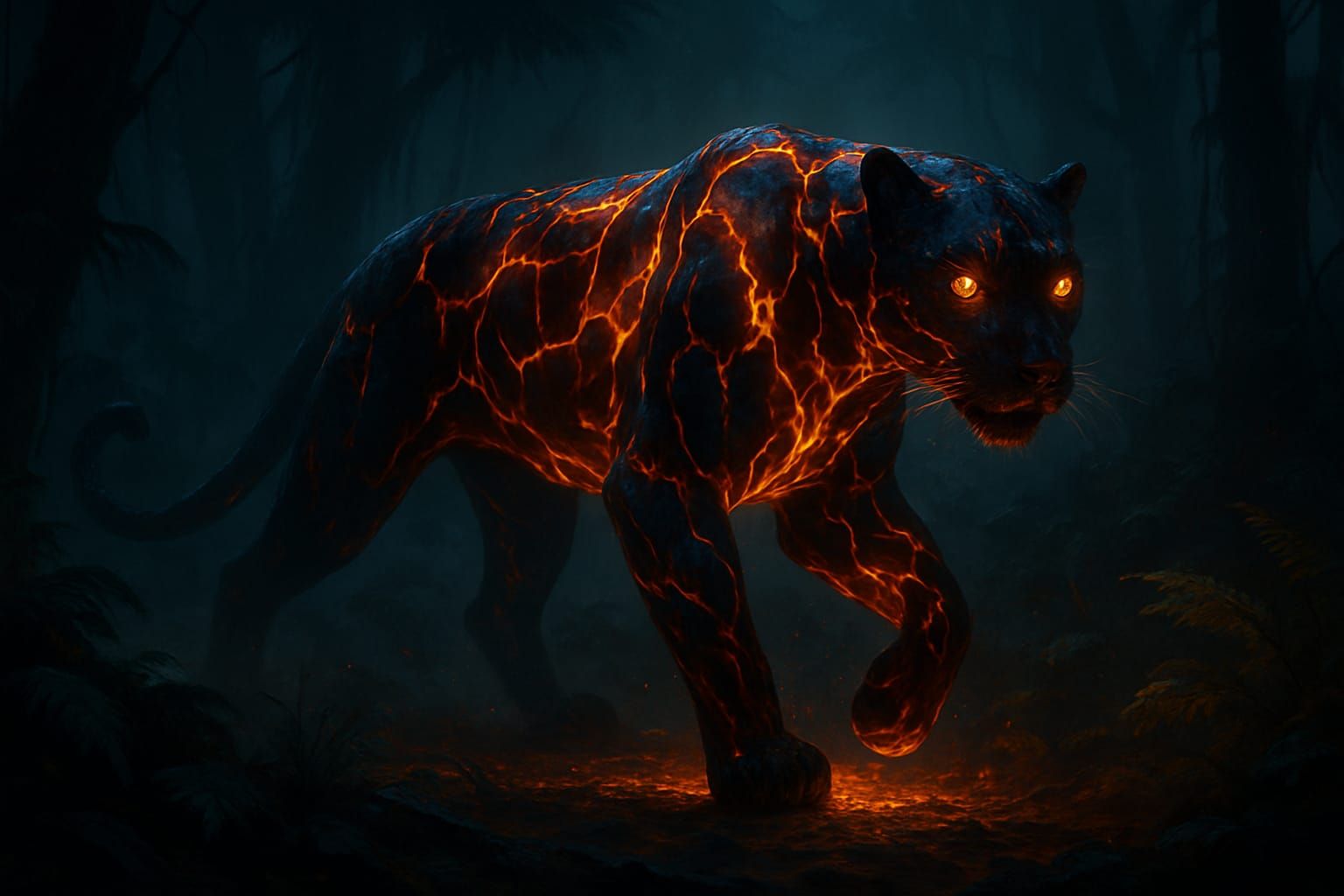 Obsidian Panther