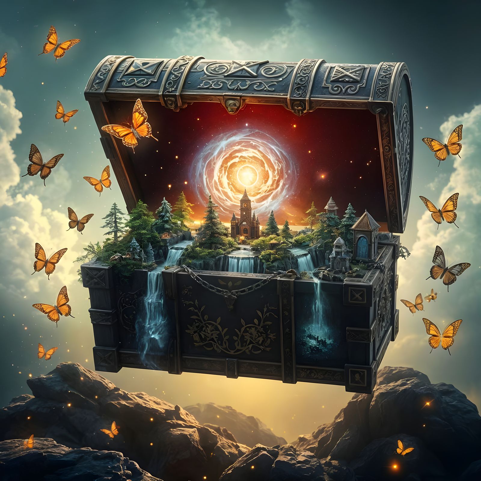 The Treasure That Holds a World ✨🌍  by @Shelly