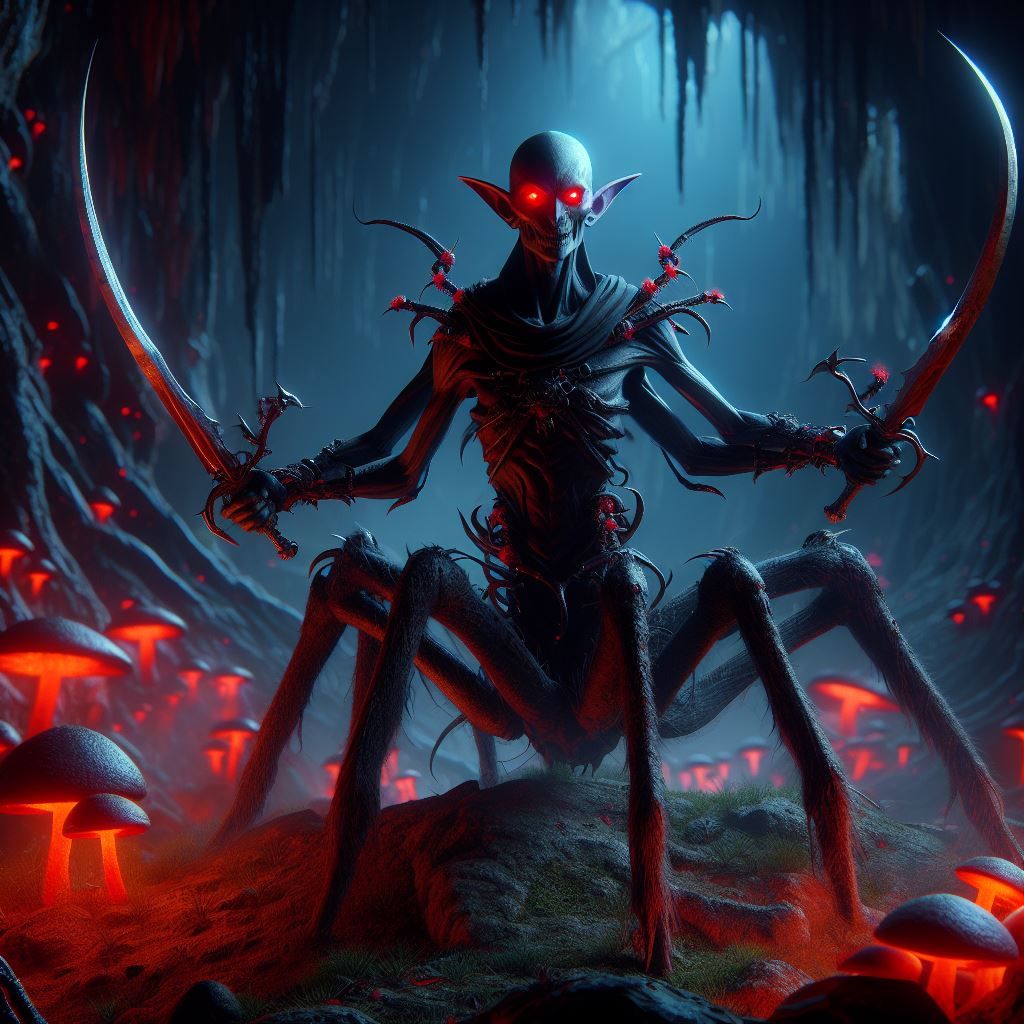 Drider in the Underdark