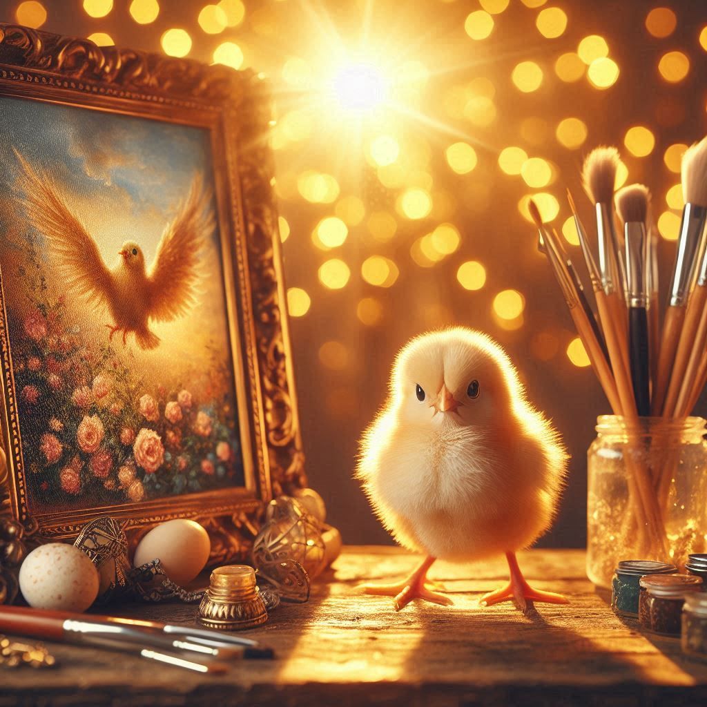 Yes, he painted that himself (ToT)/~~~