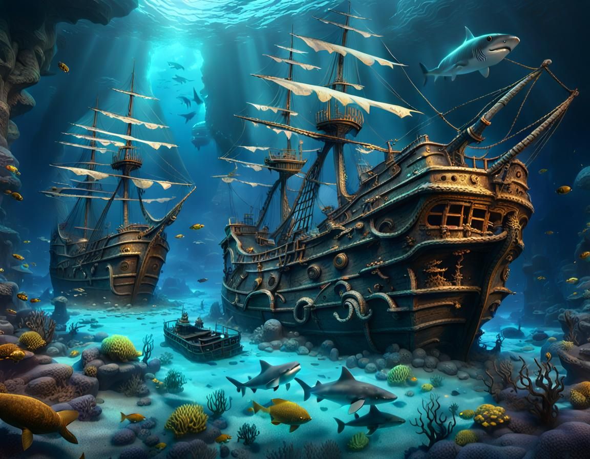 Underwater Shipwrecks 06