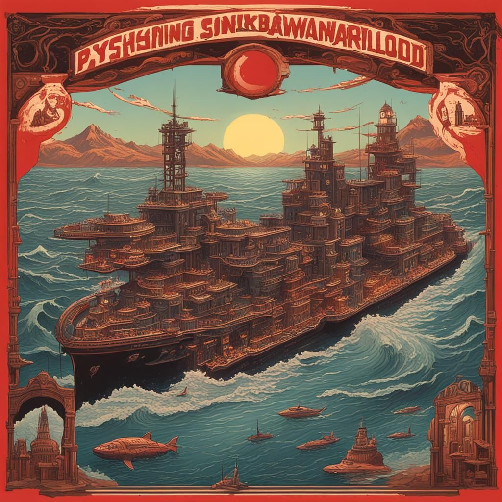 Atlantis sinking and psychically revived American warlord Bl...
