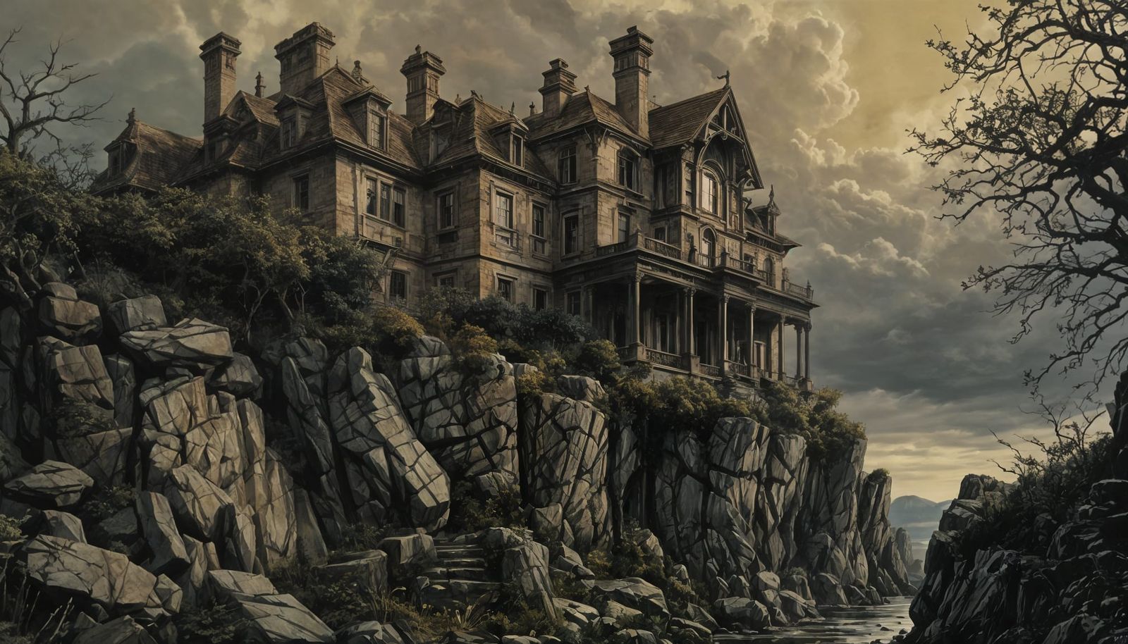 Mansion of Edvin Rothchild  by @Jim Jungle