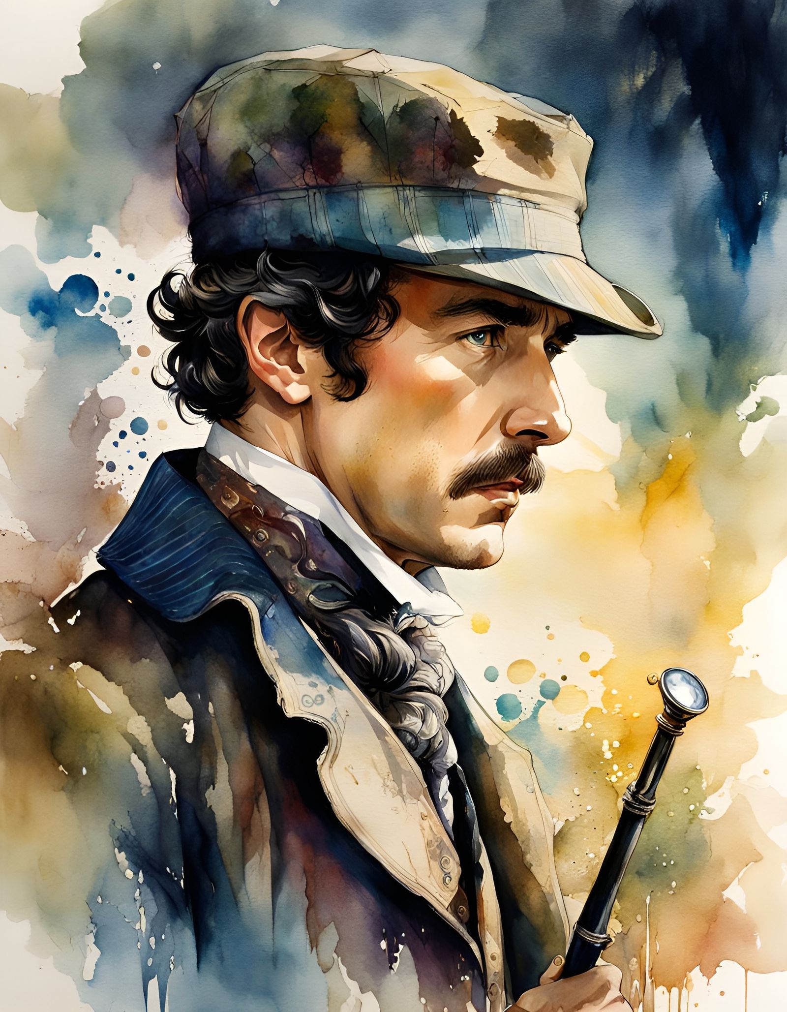 Sherlock Holmes  by @Daisy