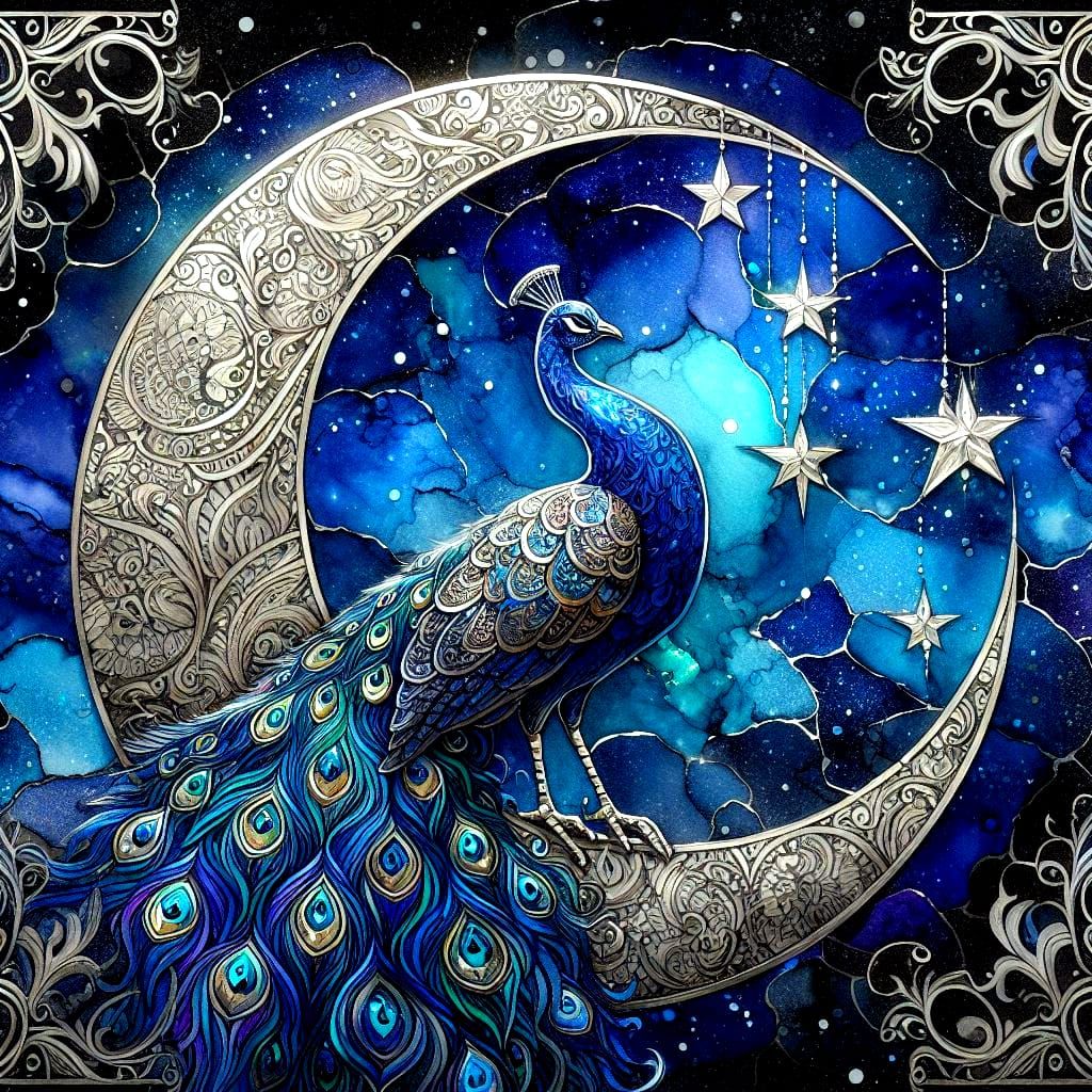 Moon Peacock