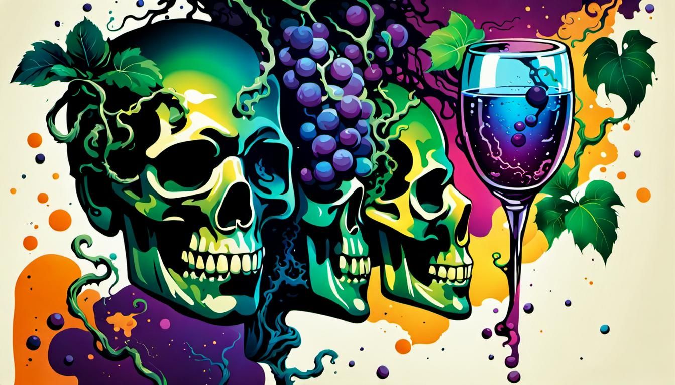 You and I  drink the  poison from. The same vine.