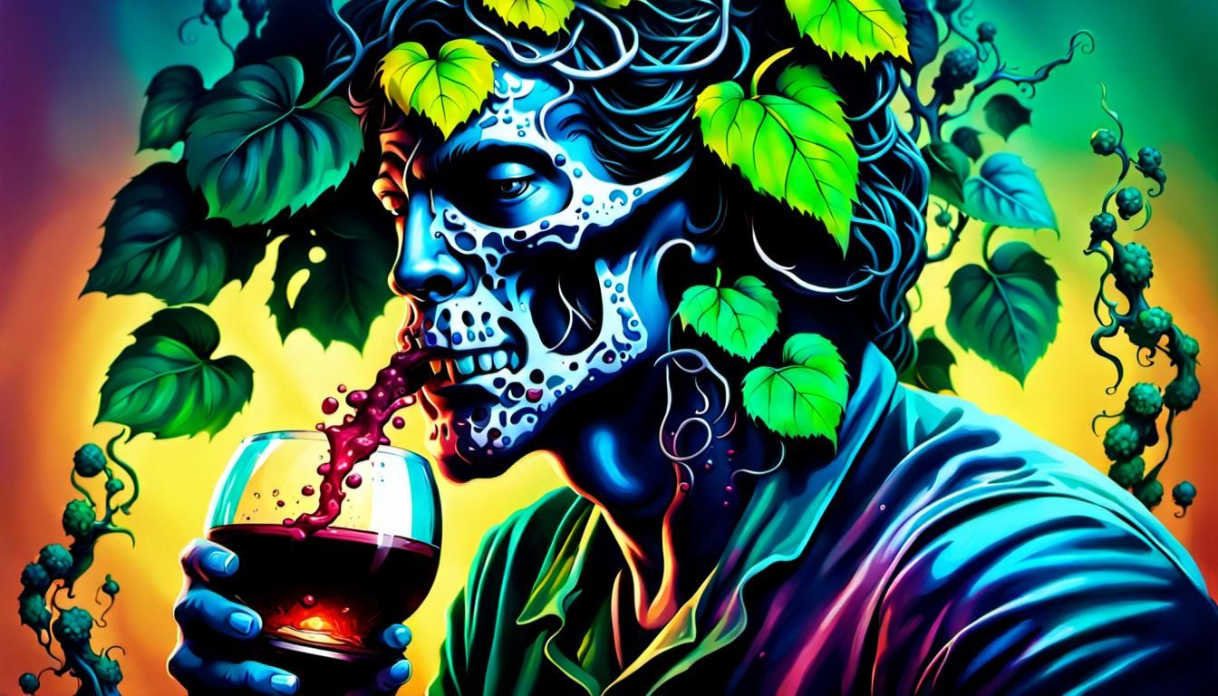 You and I  drink the  poison from. The same vine.