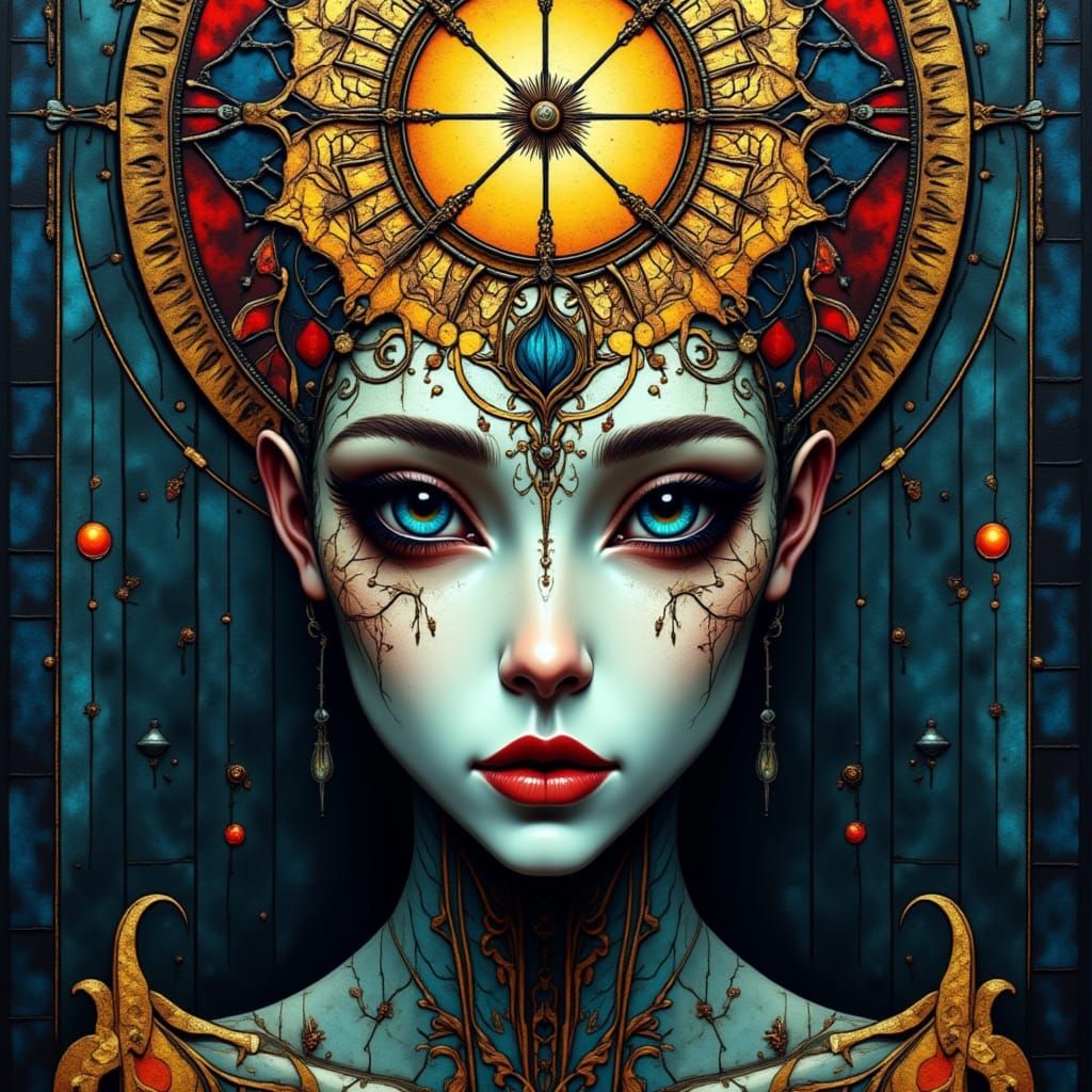 <lora:ET Glass:1.0> centralised