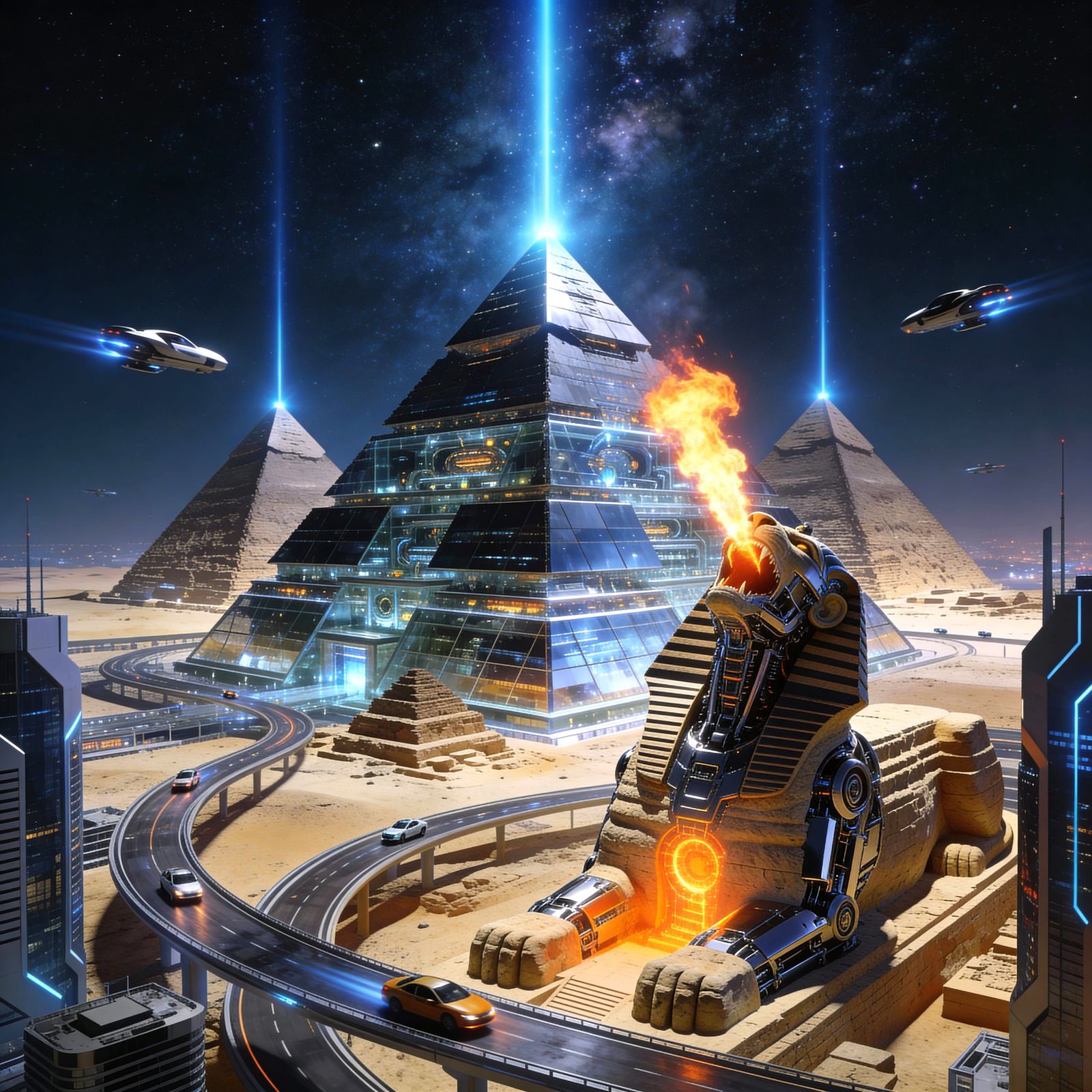 The Pharaoh's Nexus  by @Shywolf