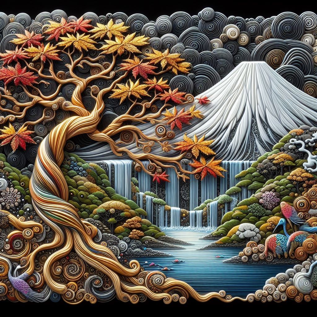Mt. Fuji Relief Scenes