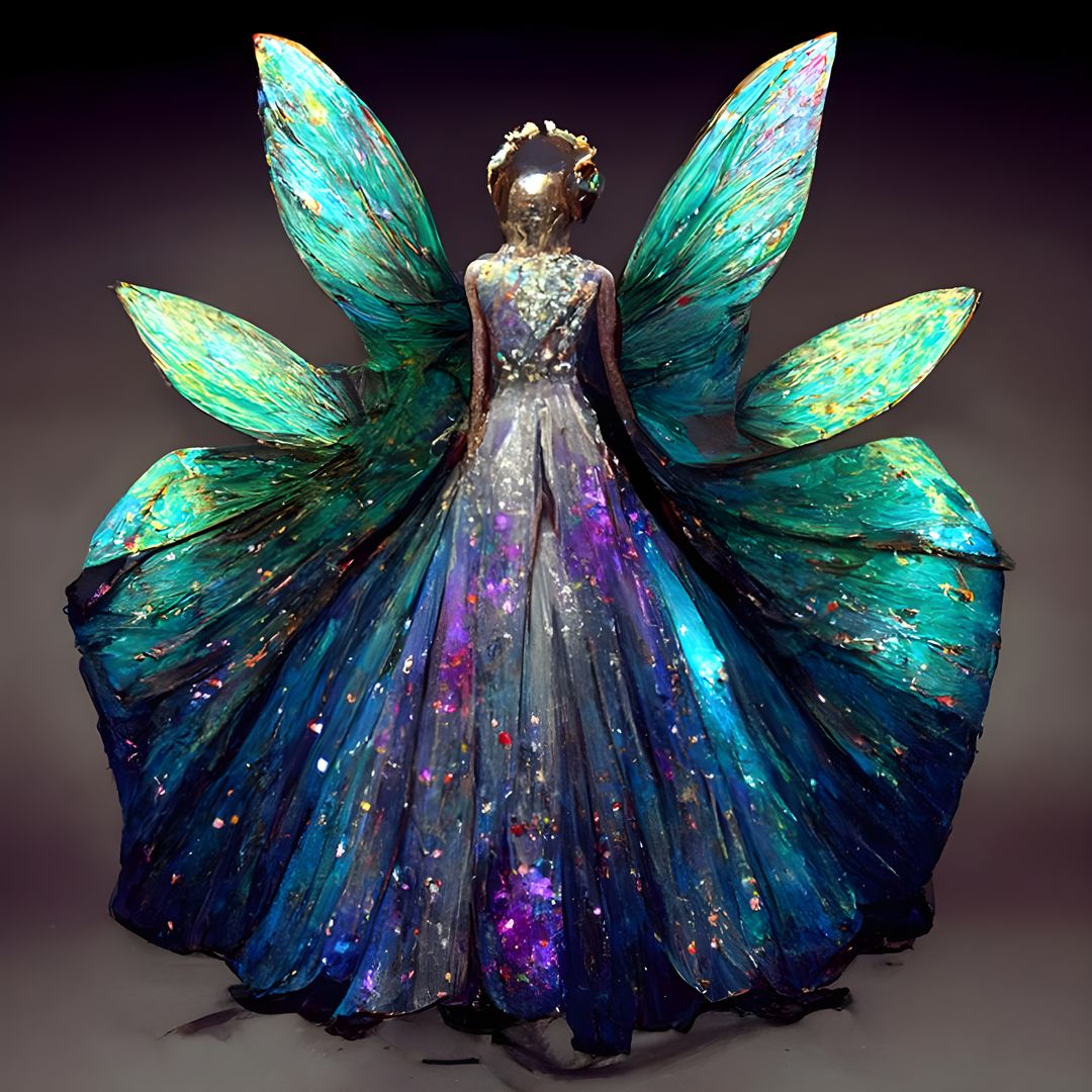 Fairy Dress Series - AI Generated Artwork - NightCafe Creator