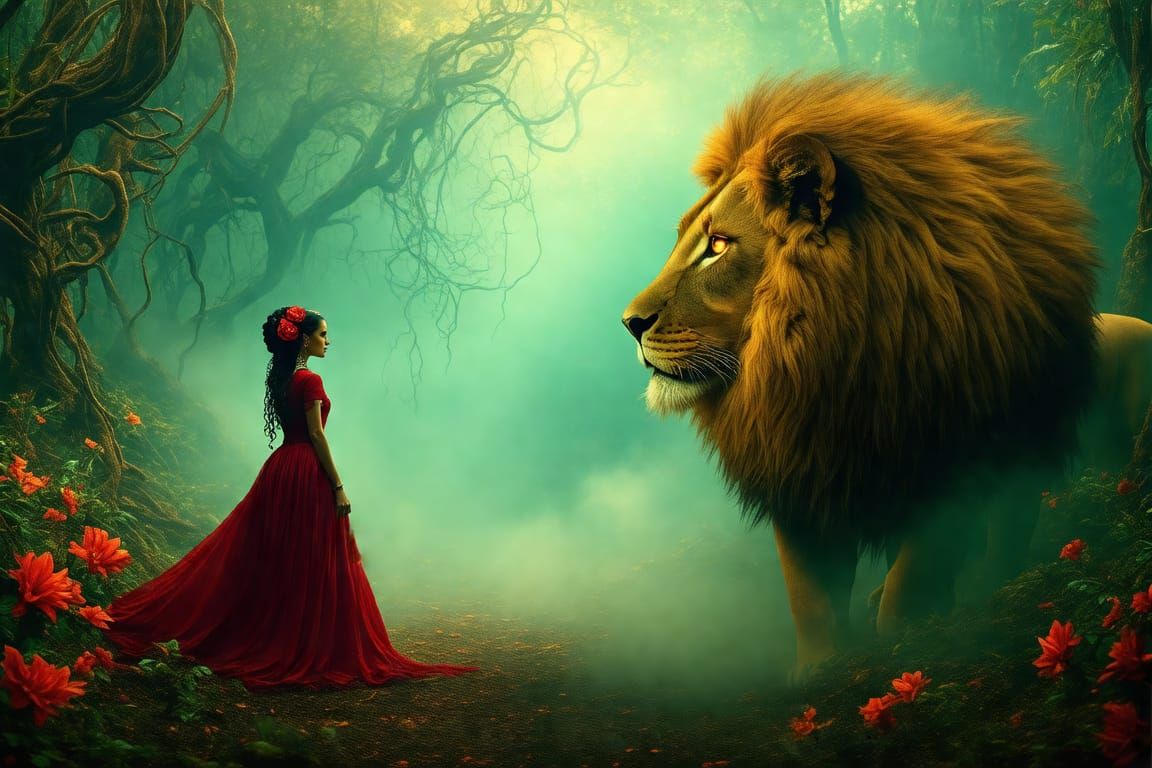 Guardian of the Jungle: The Lion's Watch