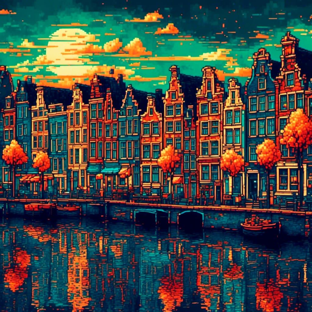 Amsterdam <lora:8bitCity:1.0> 