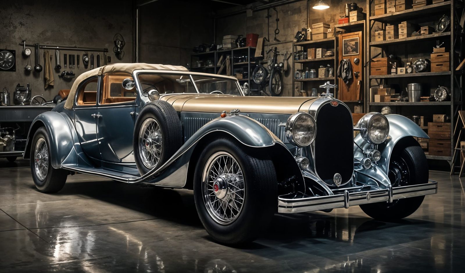 1932 Bugatti Type 41 Royale Sedanca de Ville restomod