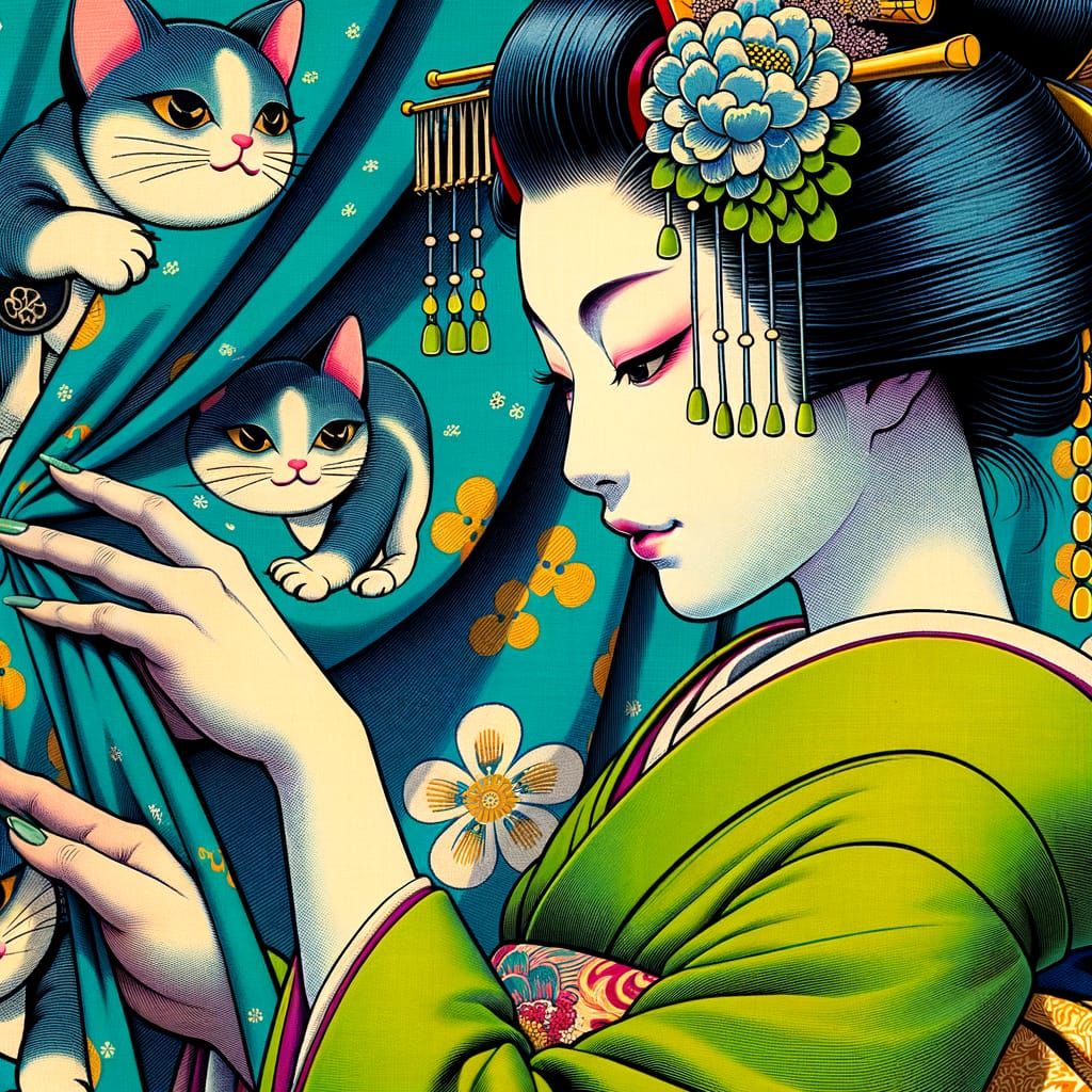 frolicking cats 3