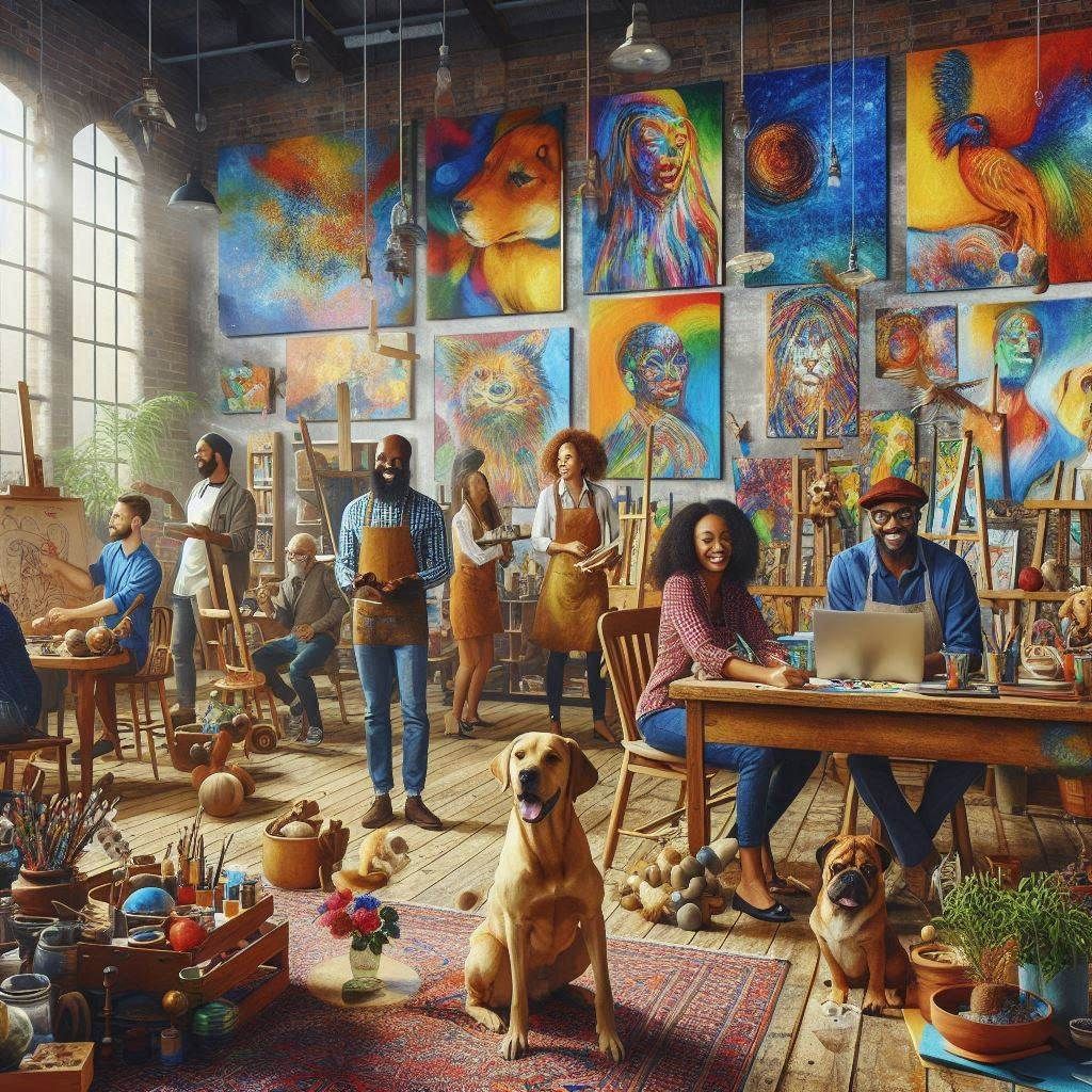 Every artist has his "hound" that forces him to create