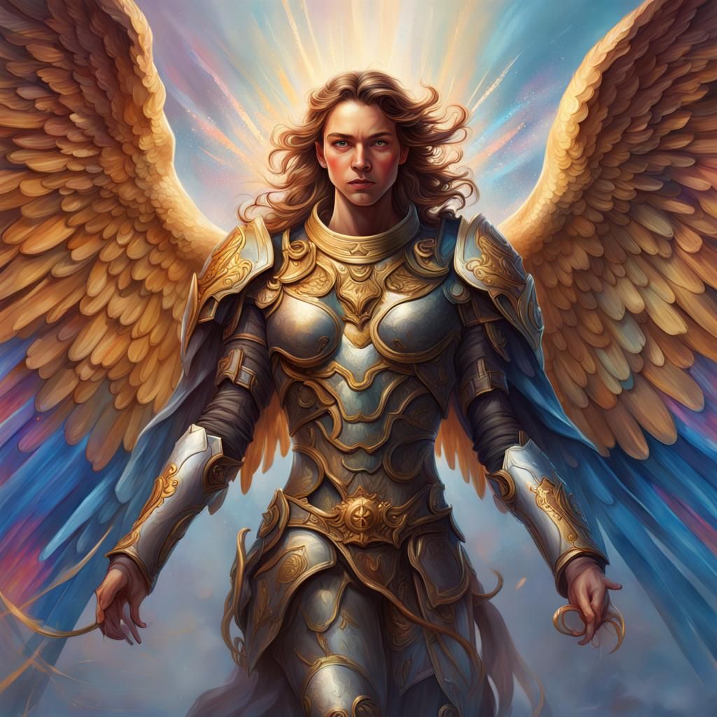 Archangel - AI Generated Artwork - NightCafe Creator