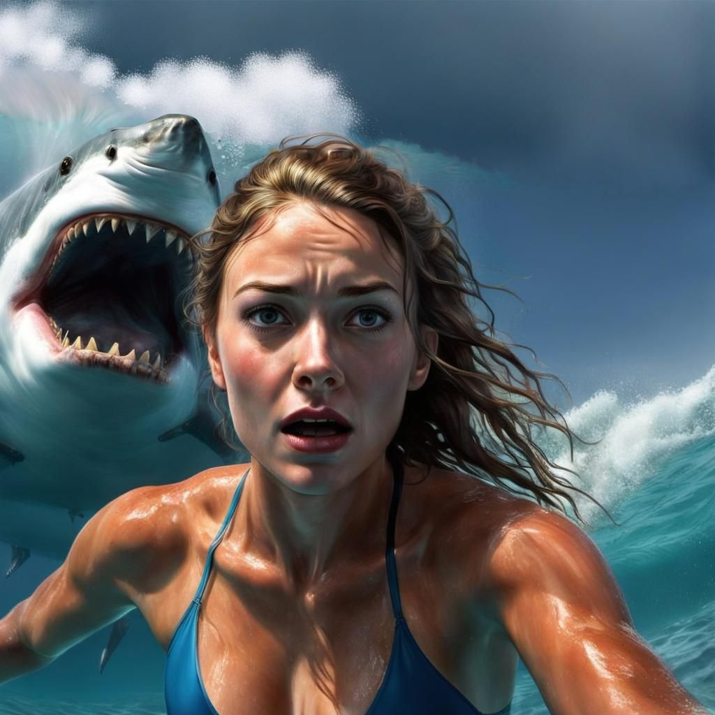 "I'm not panicking, you're panicking!"  by @lawrencelot