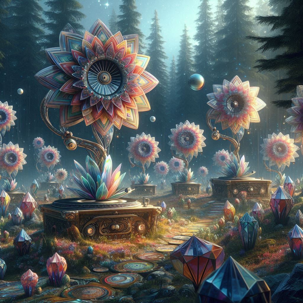 Crystal Phonograph Forest
