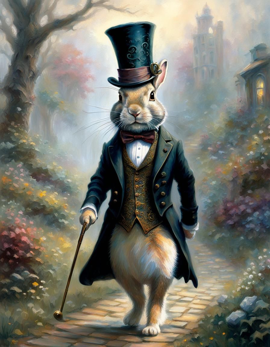 Walking Rabbit  by @Wesker