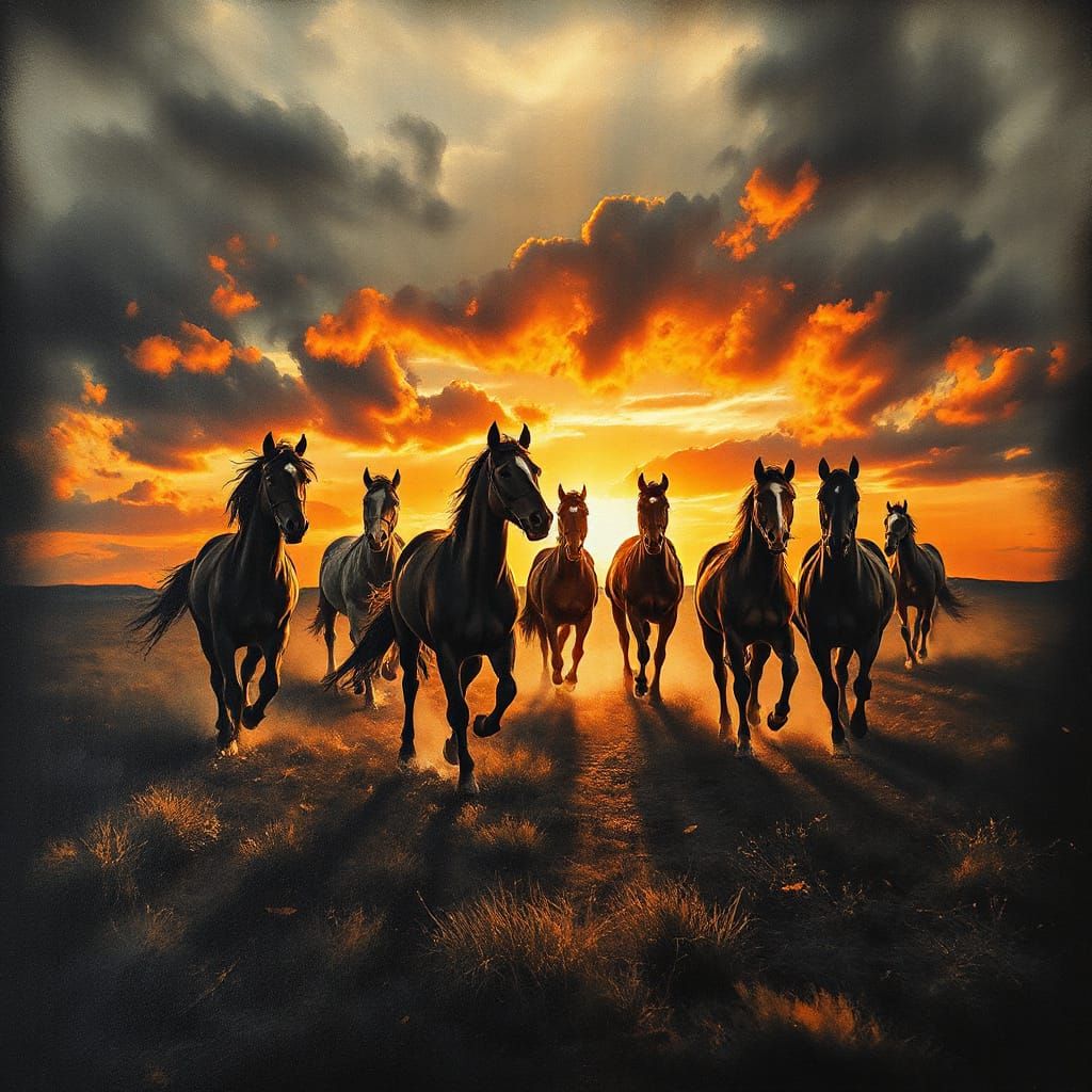 wild horses  by @Michael Hendrickson