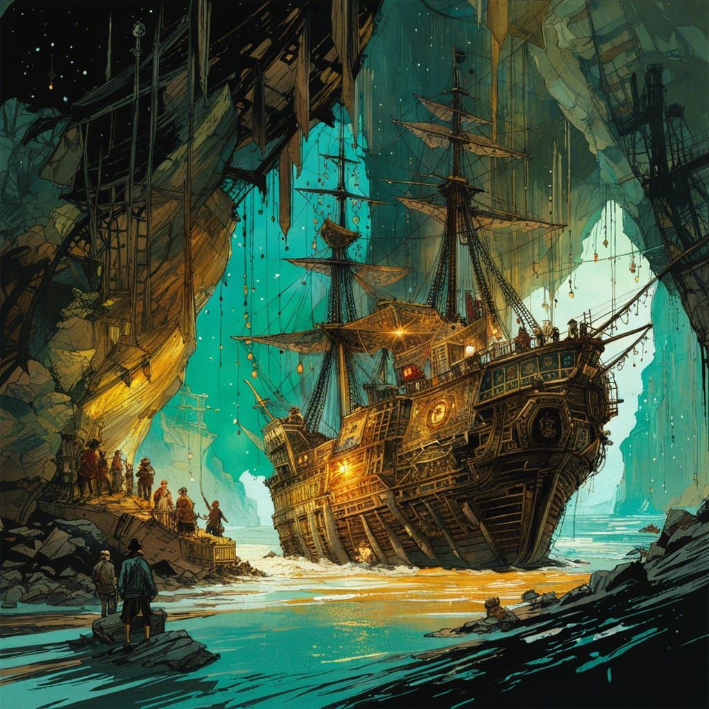 Pirate hideout  by @Tommy