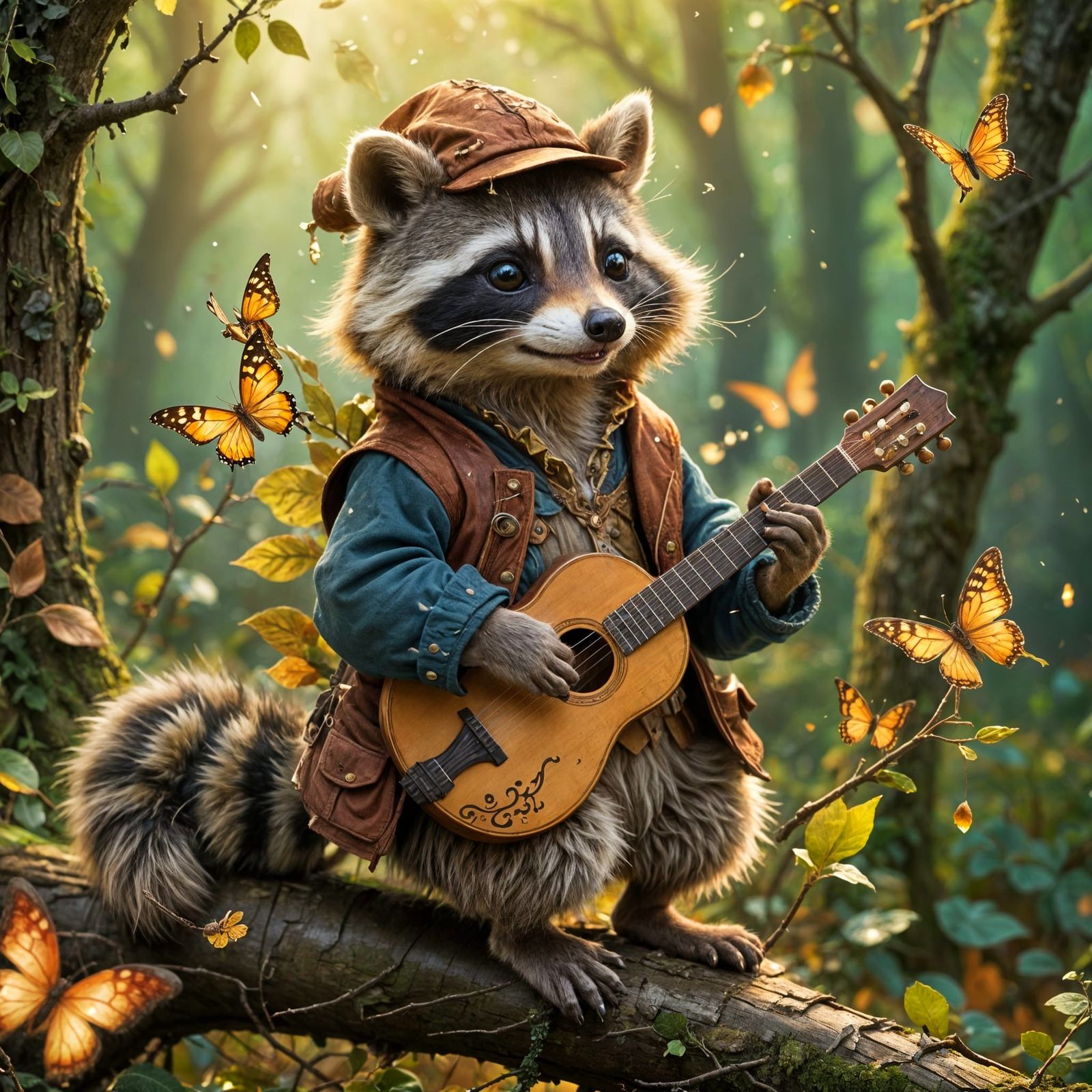 Pipwick the Wanderer, Bard of the Hidden Trails  by @Francis H