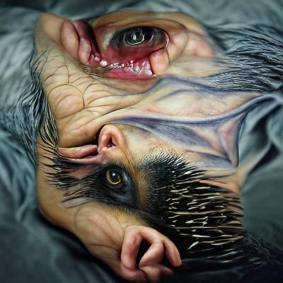 creature of the night hyperrealism
