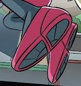 Jewel the Beetle's Pink Wedged Pumps #11