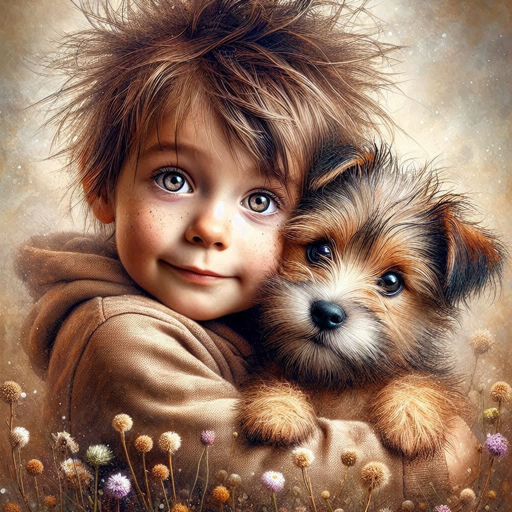 Two Scruffy Friends 🐶😁