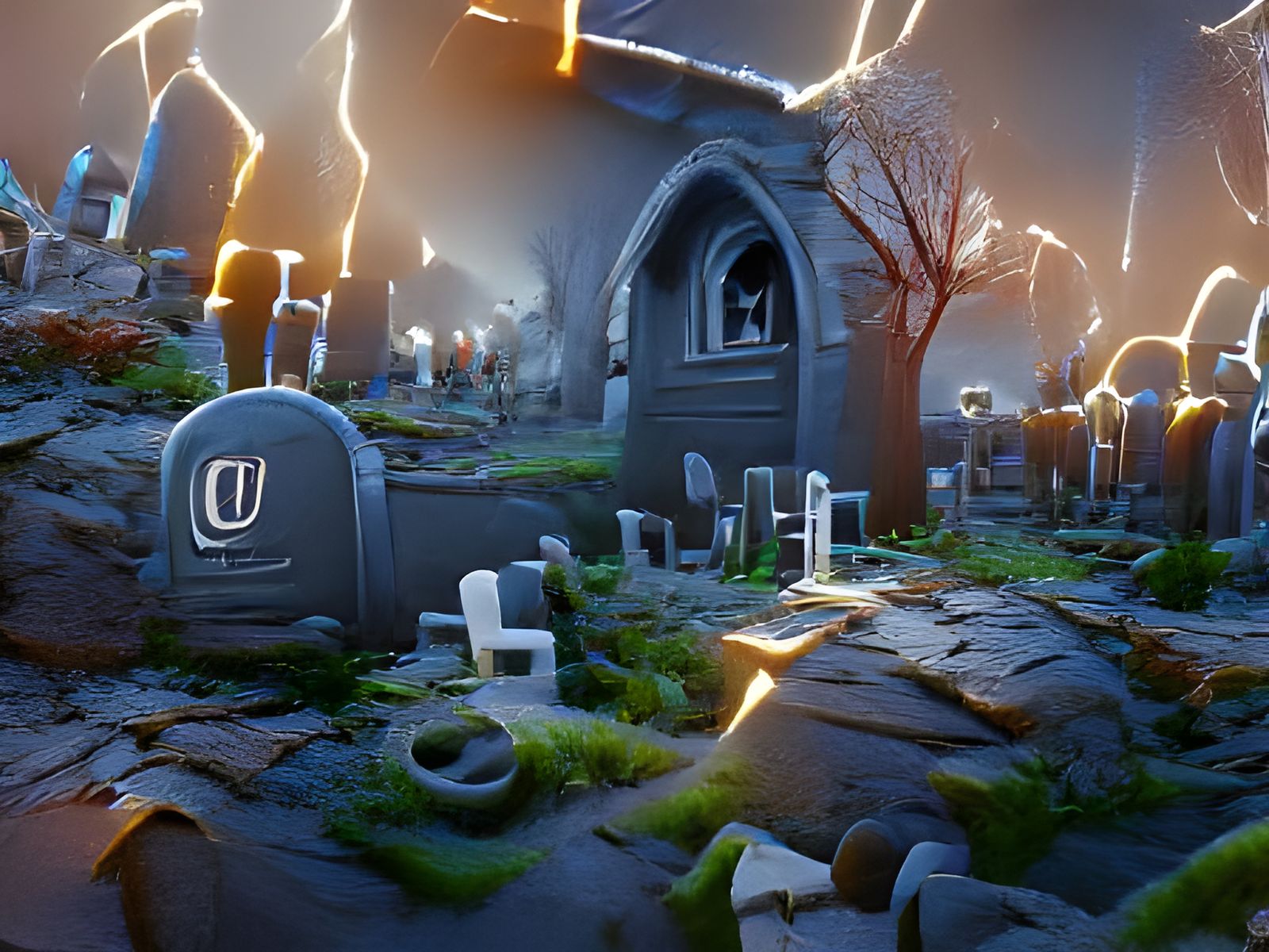 The graveyard