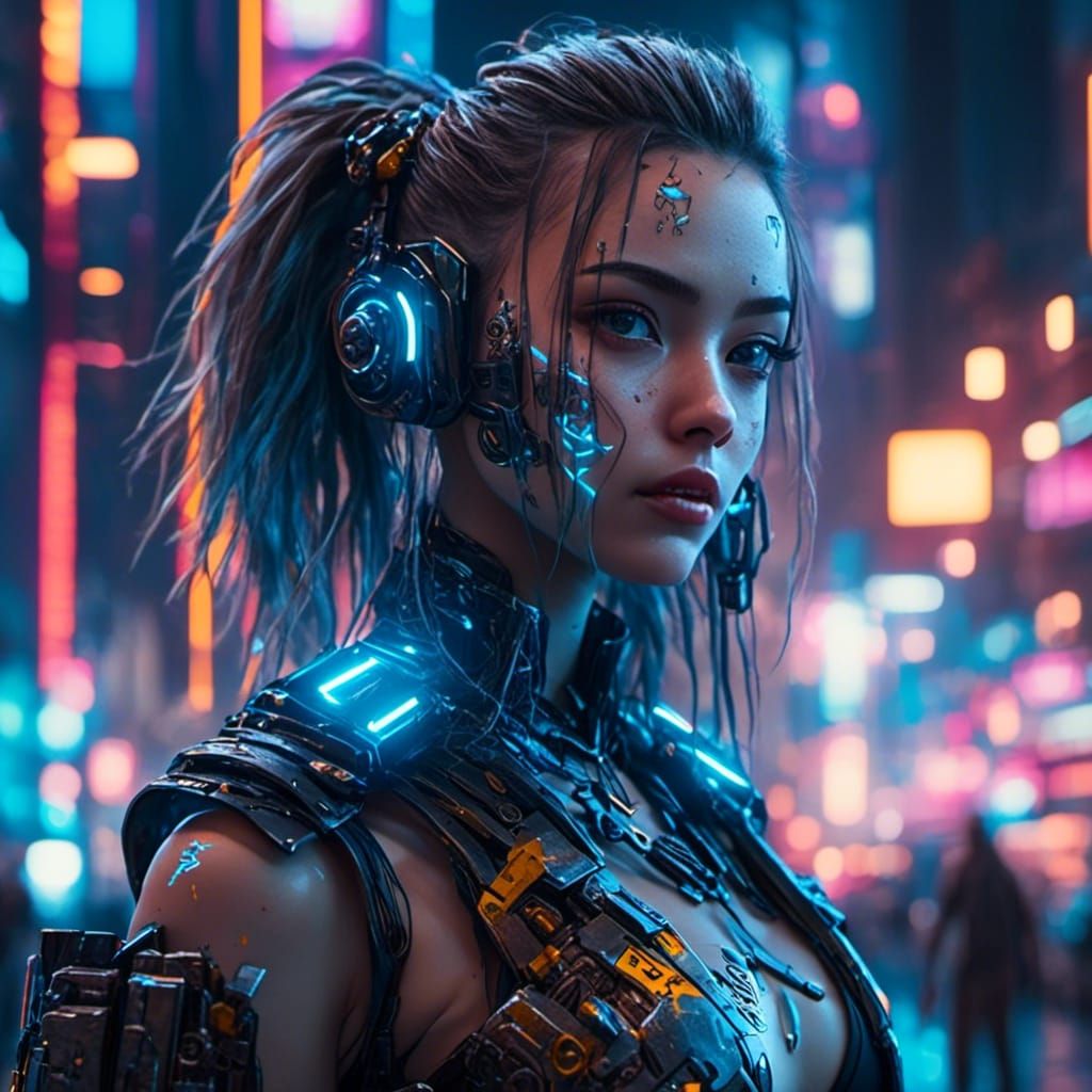 cyberpunk girls