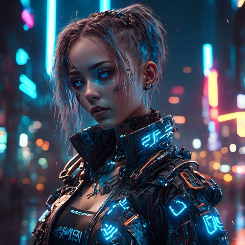 cyberpunk girls