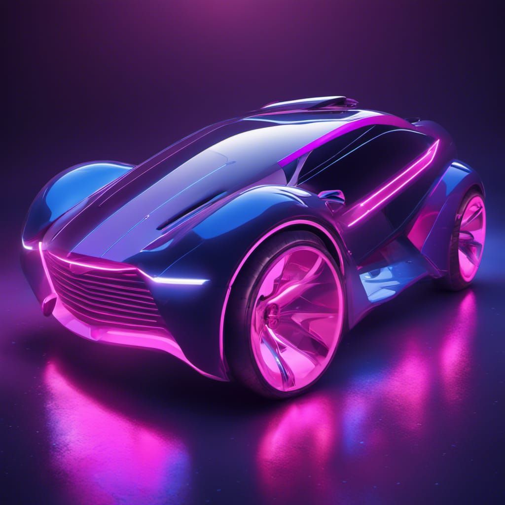 Futuristic Car - Ai Generated Artwork - Nightcafe Creator